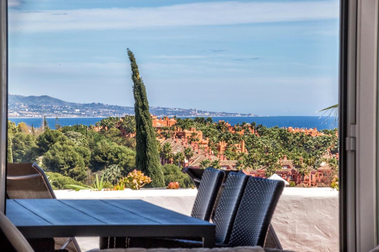 2 Bedroom With Sea And Mountain Views, Pool Marbella Kültér fotó