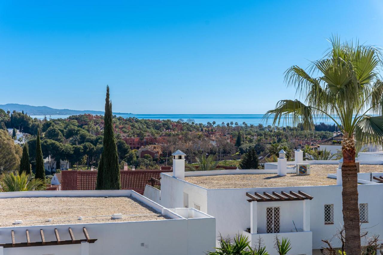 2 Bedroom With Sea And Mountain Views, Pool Marbella Kültér fotó
