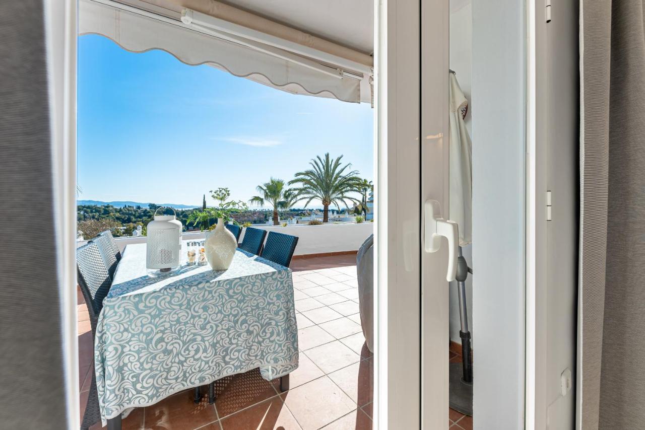 2 Bedroom With Sea And Mountain Views, Pool Marbella Kültér fotó
